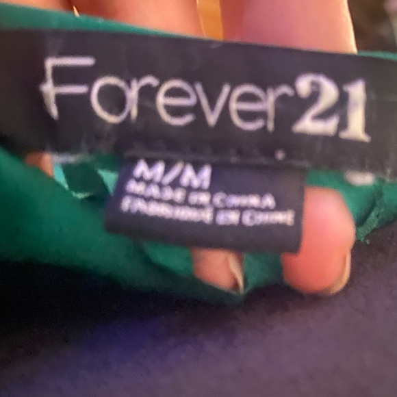 Forever21 Dress. Green M - Picture 4 of 6